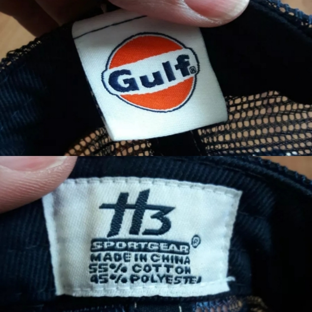 Gulf 1963 Trucker Hat Adjustable Snap Back Net Cap - Picture 7 of 7